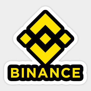 Binance Coin BNB Echange The World Sticker